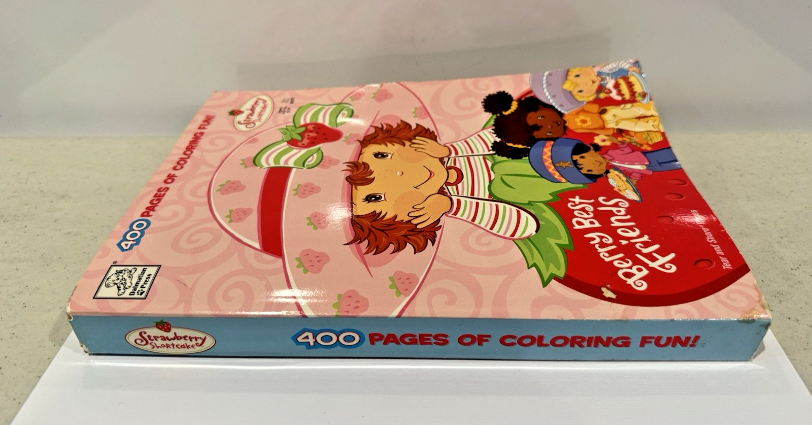 2003 Strawberry Shortcake Berry Best Friends 400 Pages of Coloring Fun *READ*