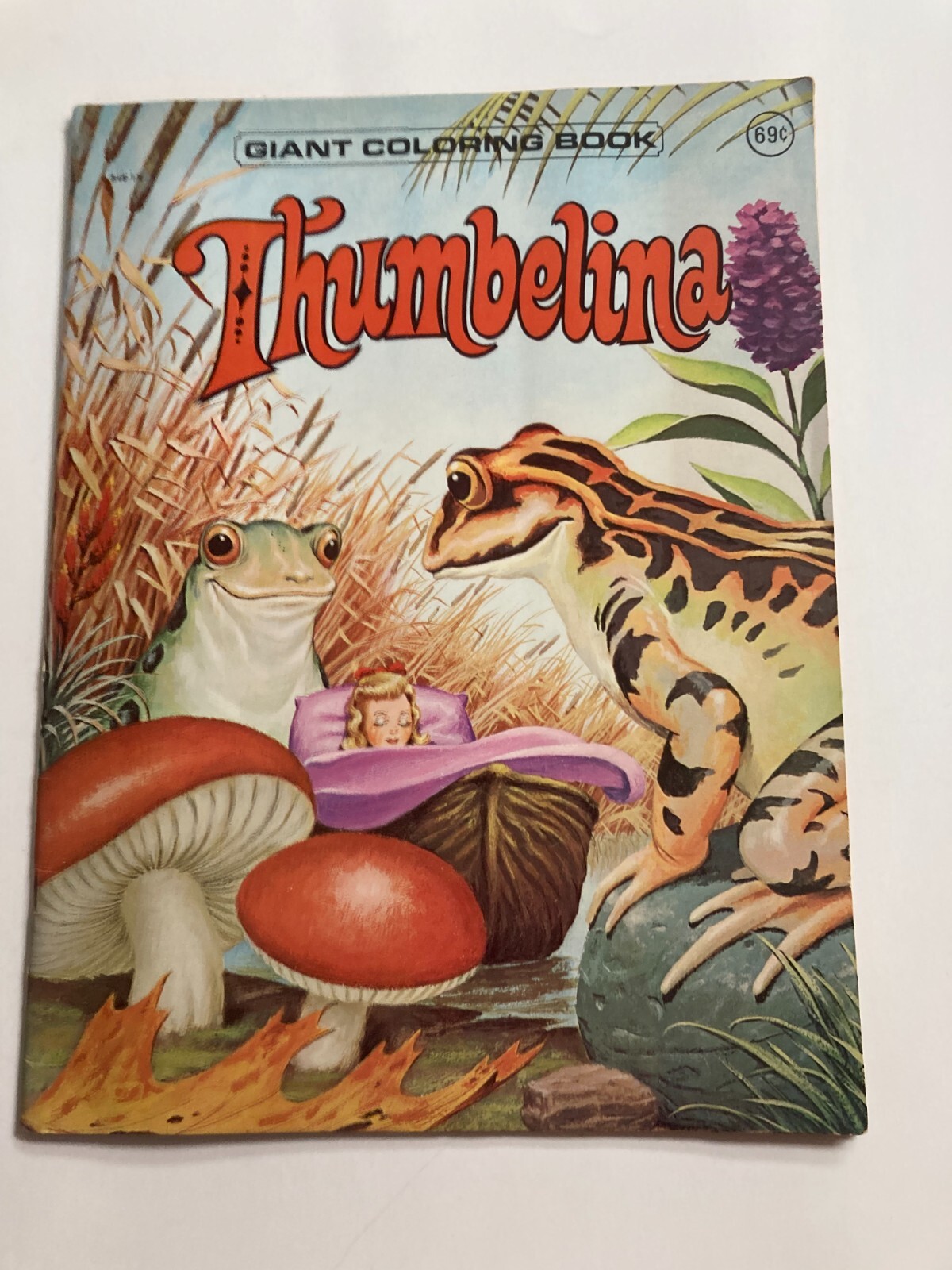 Vintage – Seven (7) Clean Giant Coloring Books – Wizard of OZ, Pinocchio,