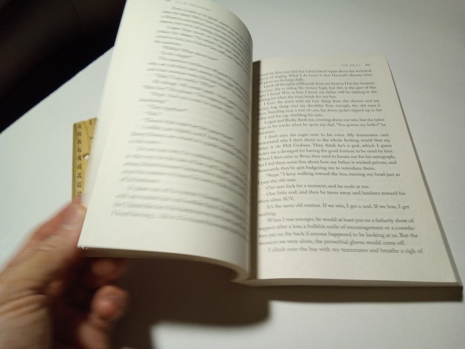 Elle Kennedy The Deal Paperback 2015 Bloom Books Off-Campus Series