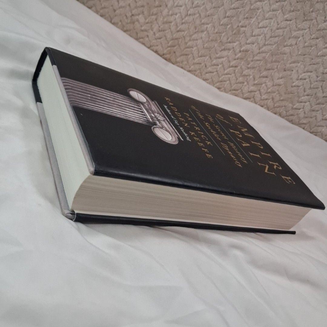 Empire Of Pain Patrick Radden Keefe HC Doubleday 2021 First Edition Dust Jacket