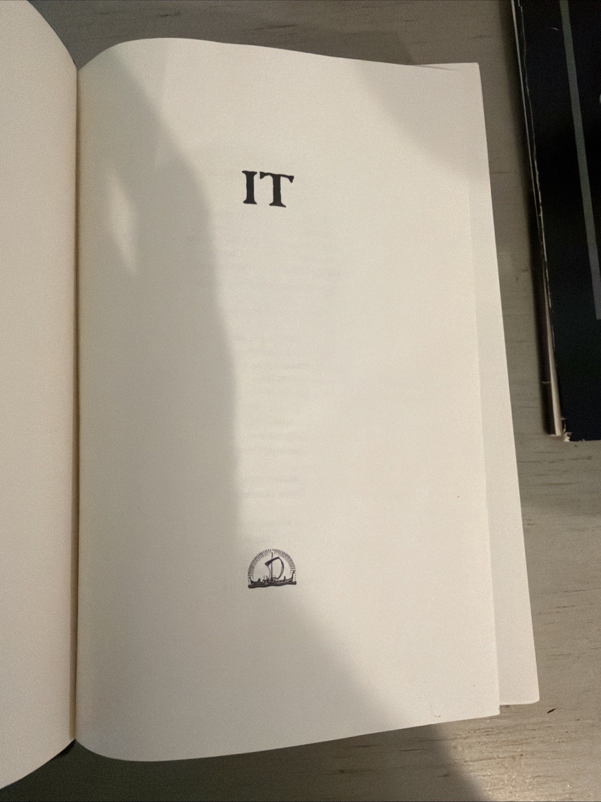 IT Stephen King 1986 First Edition 1st Print Book Club Horror Hardcover
