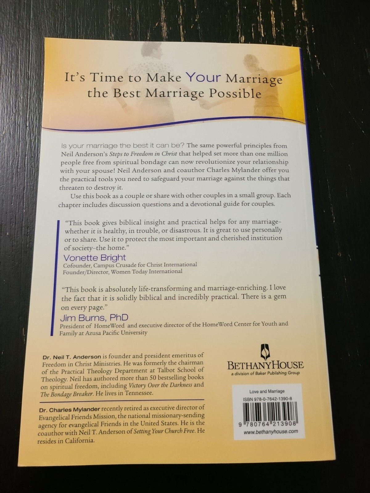Setting Your Marriage Free: Discover and Enjoy , Anderson, Mylander-, Book
