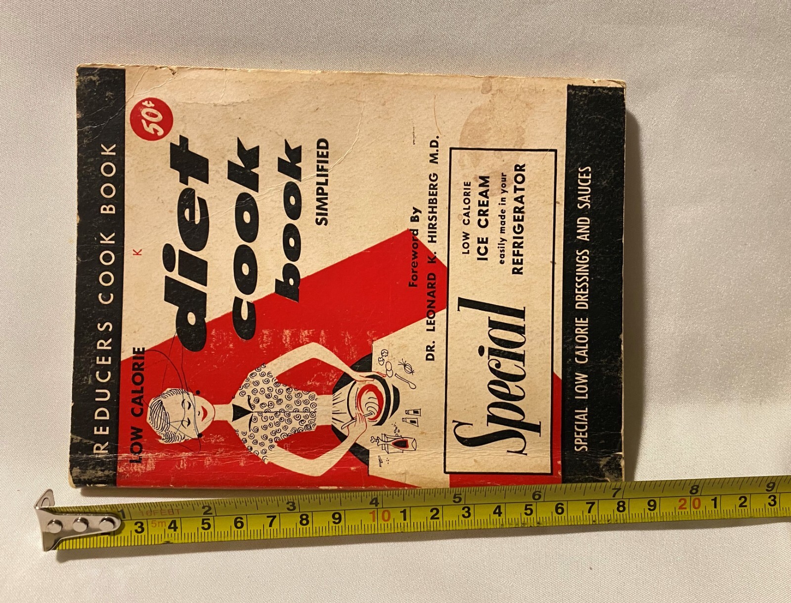 Vintage 1961 Tasty Low Calorie Diet Cook Book 1-128 Pages