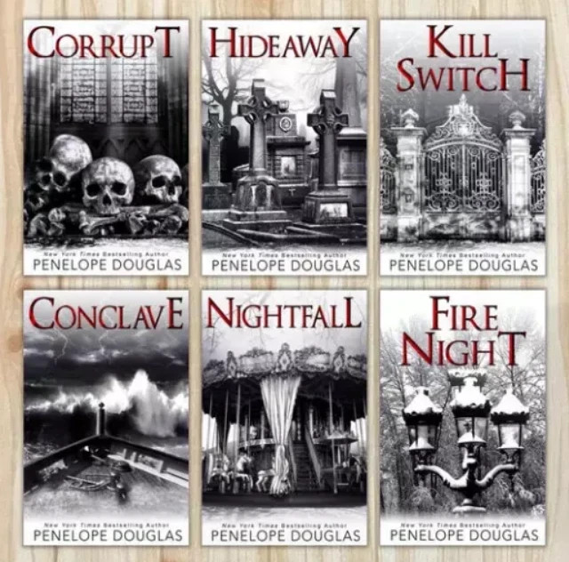 Devil’s Night Series: 6 Book Collection By Penelope Douglas Paperback Fast Ship.