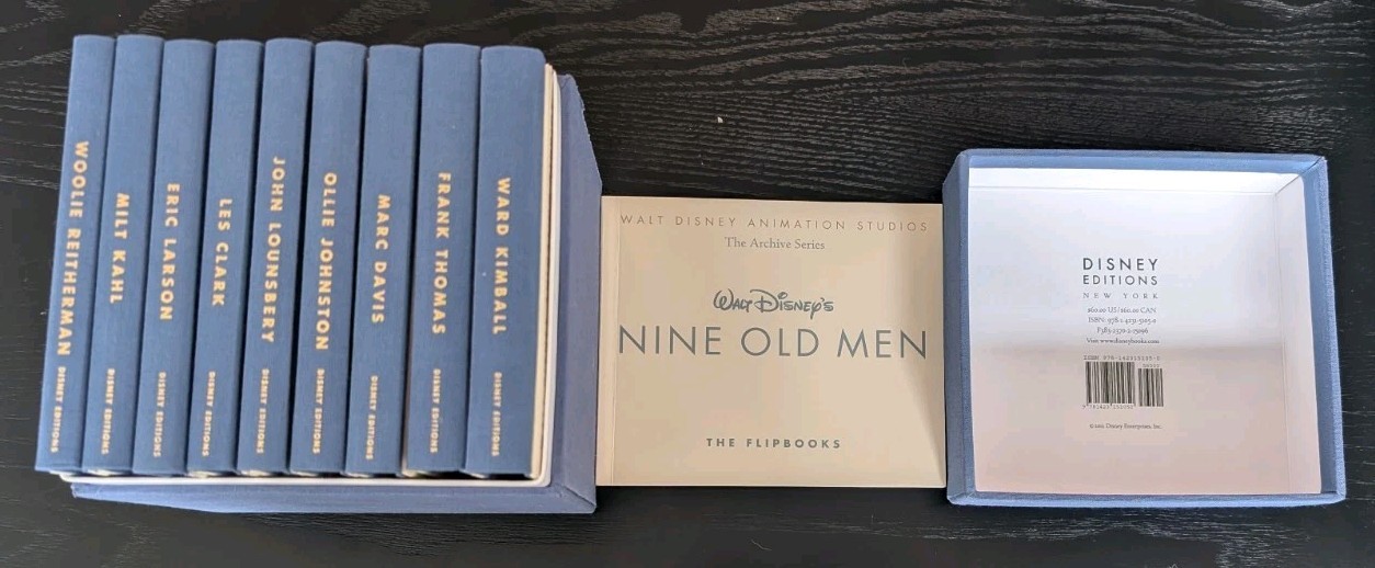 Walt Disney’s Nine Old Men The Flipbooks Hardcover Set