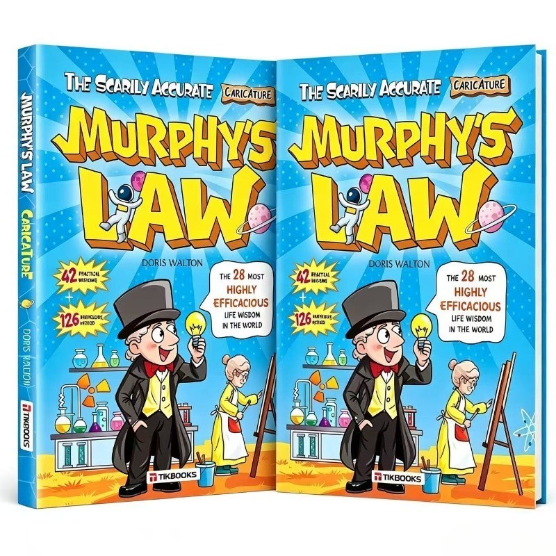 Murphy’s Law Learning Book for Kids 8-12 with 128 Pages Paperback Illustrated