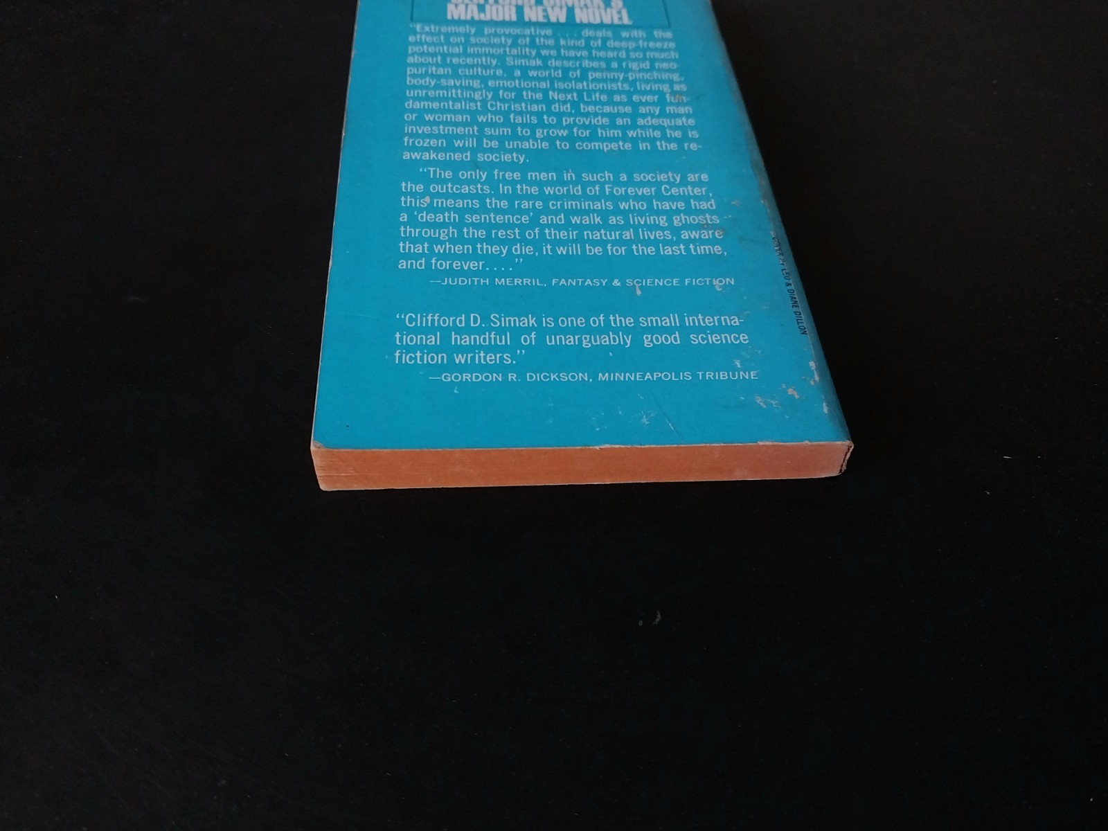 Clifford D. Simak – Why Call Them Back From Heaven? – Ace First Printing 1968