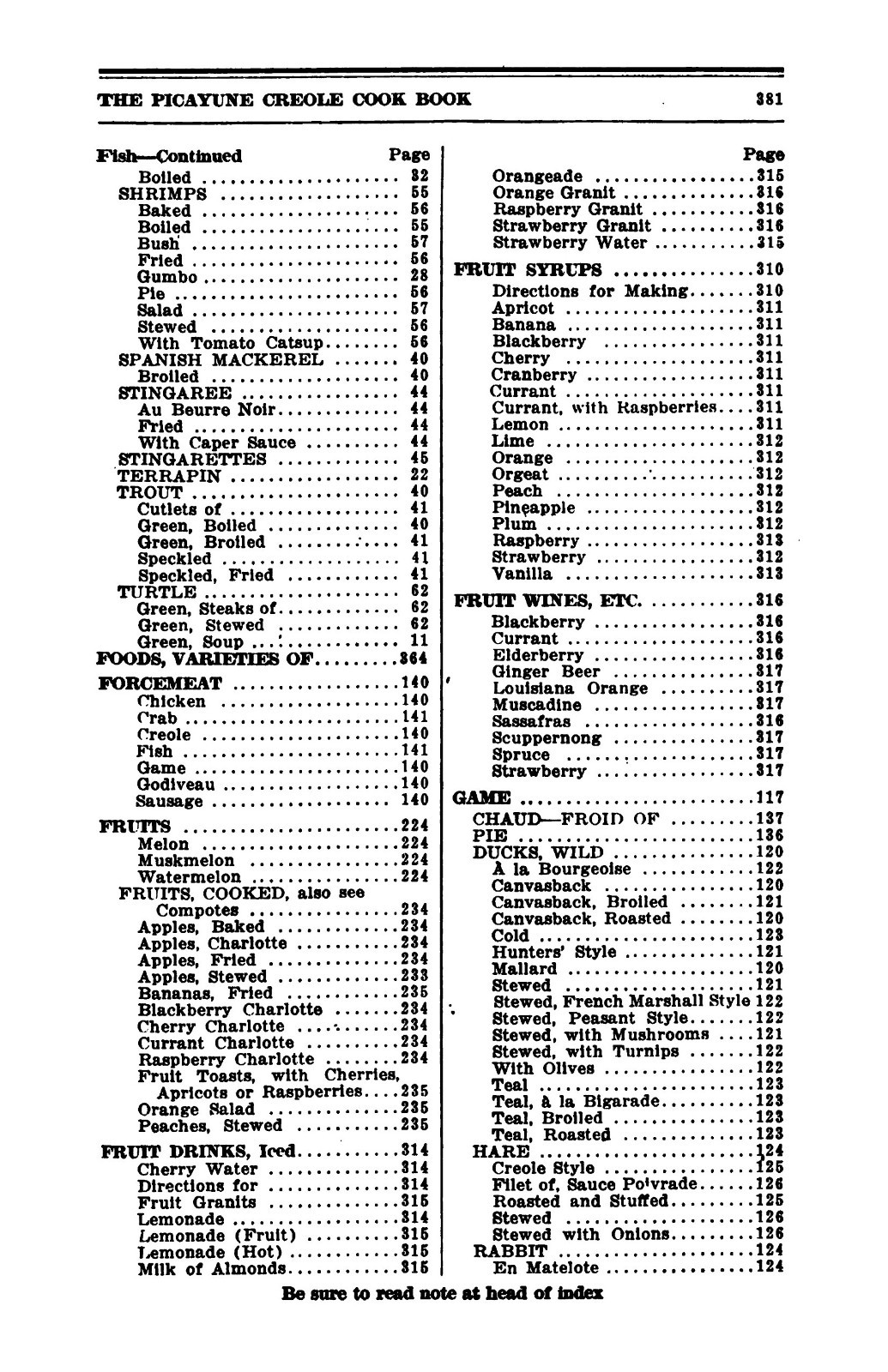 1922 The Picayune Creole Vintage Cook Book 404 Pages