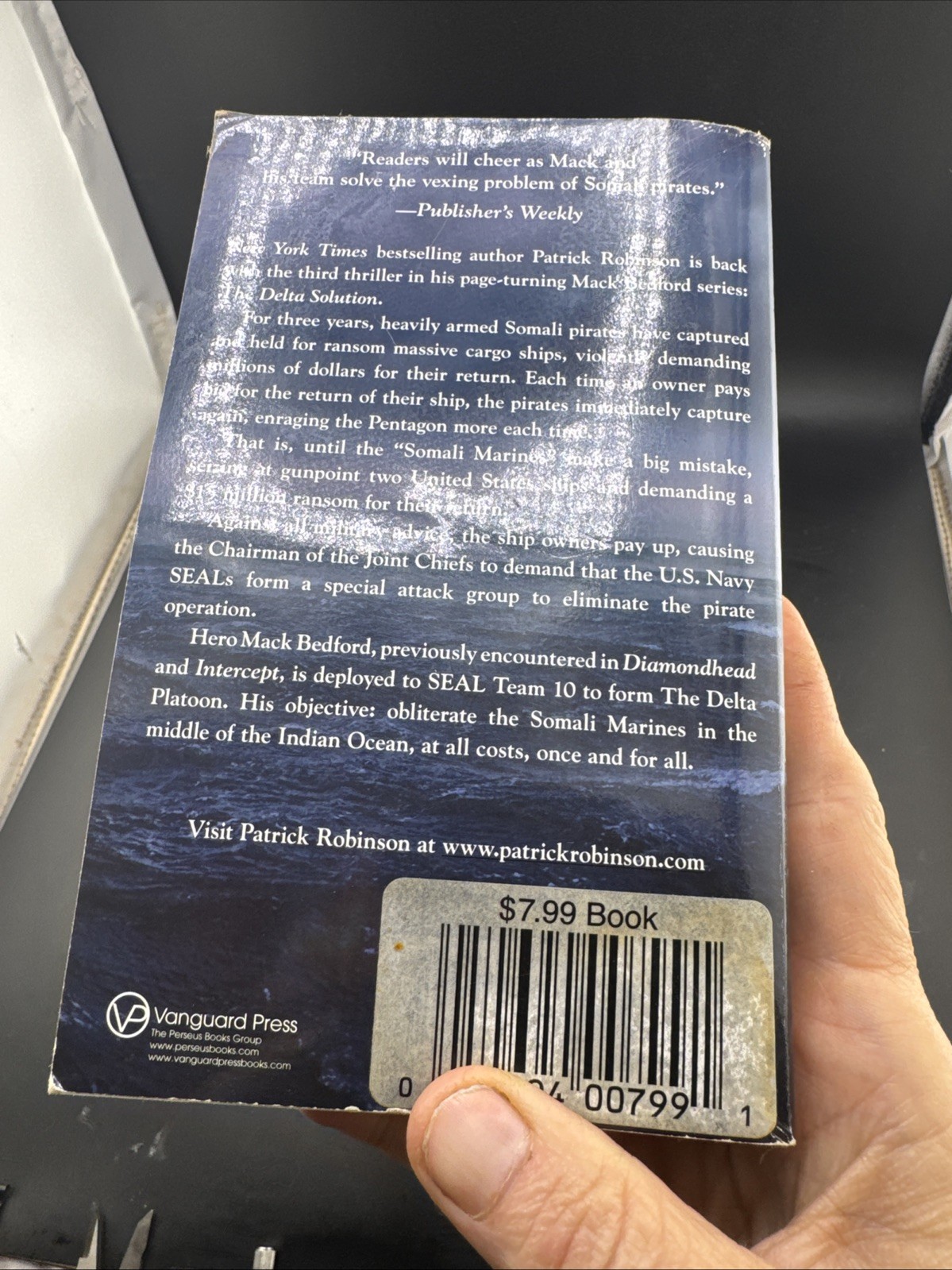 Delta Solution by Patrick Robinson (2012, Uk- a Format Paperback)