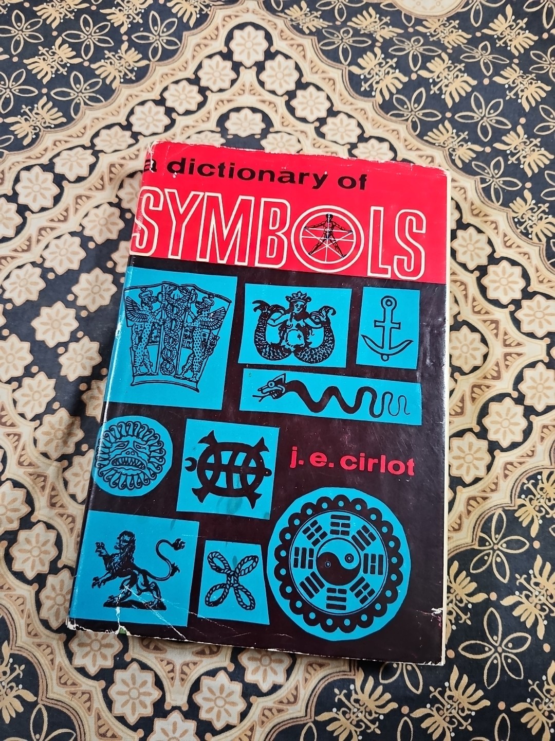 A DICTIONARY OF SYMBOLS J. E. Cirlot HC/DJ Book (c) 1962 1st Edition ~EXC. COND.