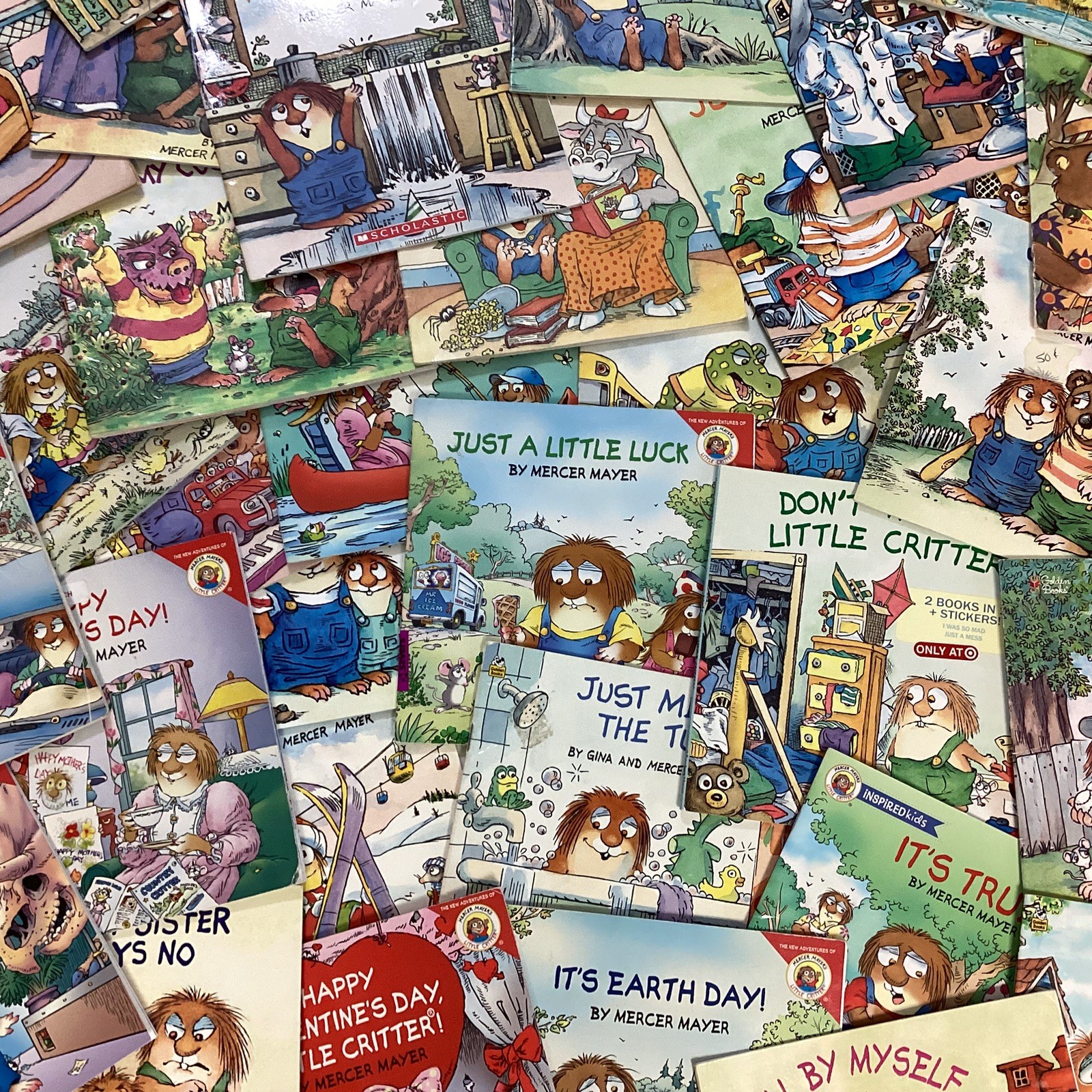 Lot of 10 Little Critter Mercer Mayer Books Children Kids Picture Random