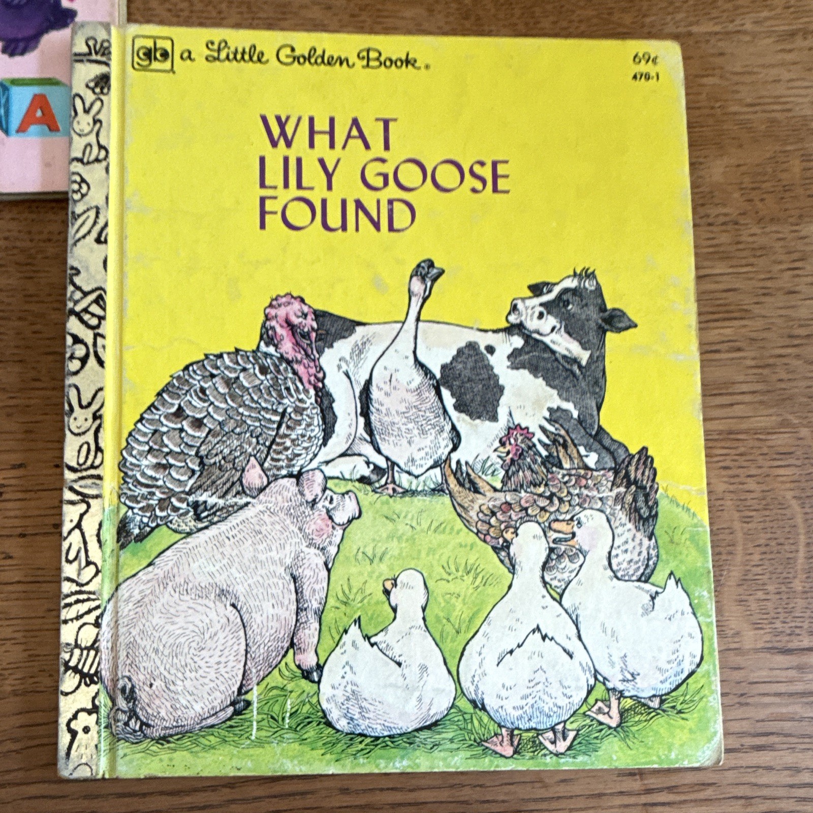 Little Golden Books Hardcover Lot 6 1970/80s Ages 4-8 Animal Stories