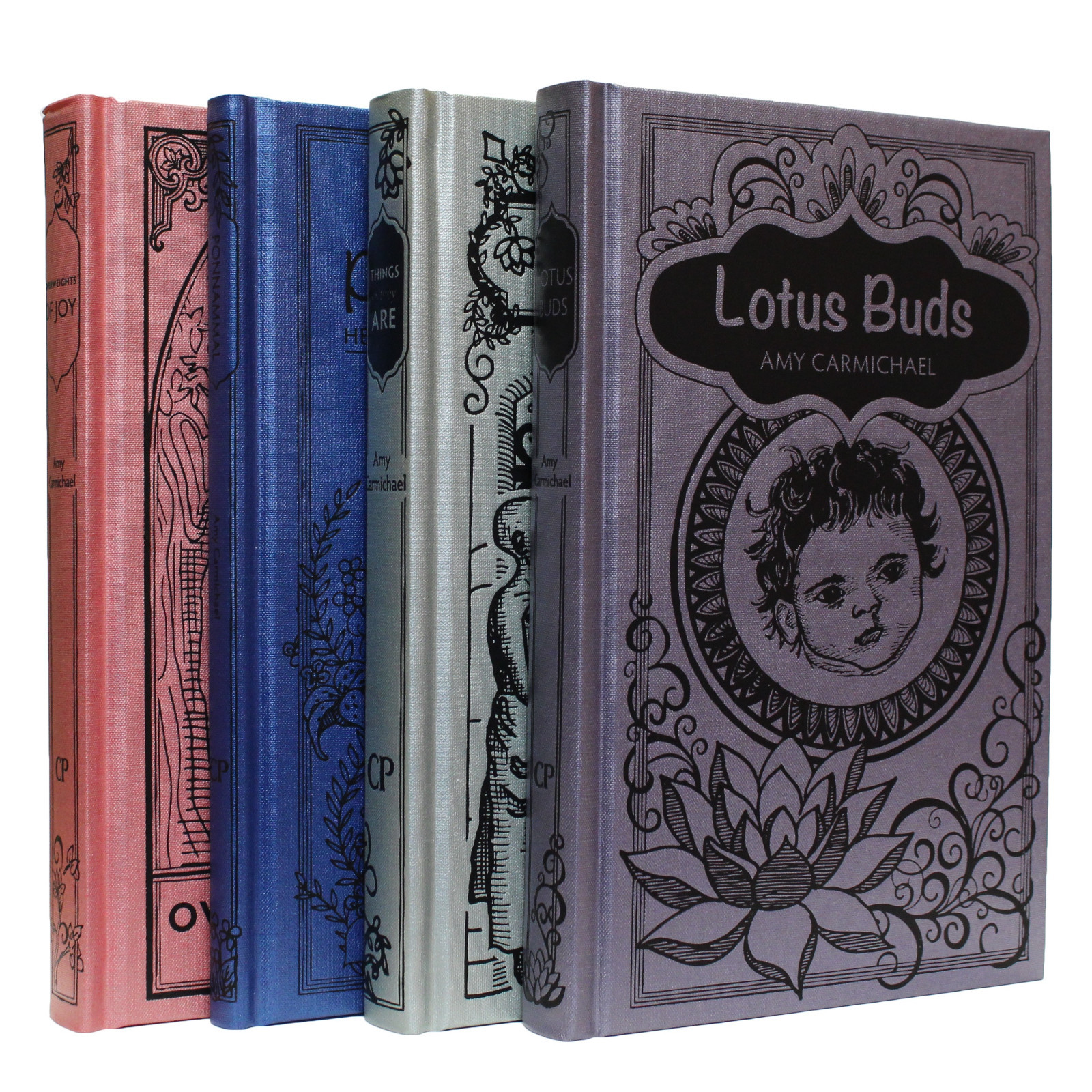 Amy Carmichael-4-book set-Things as They Are, Ponnammal, Lotus Buds, Overweights