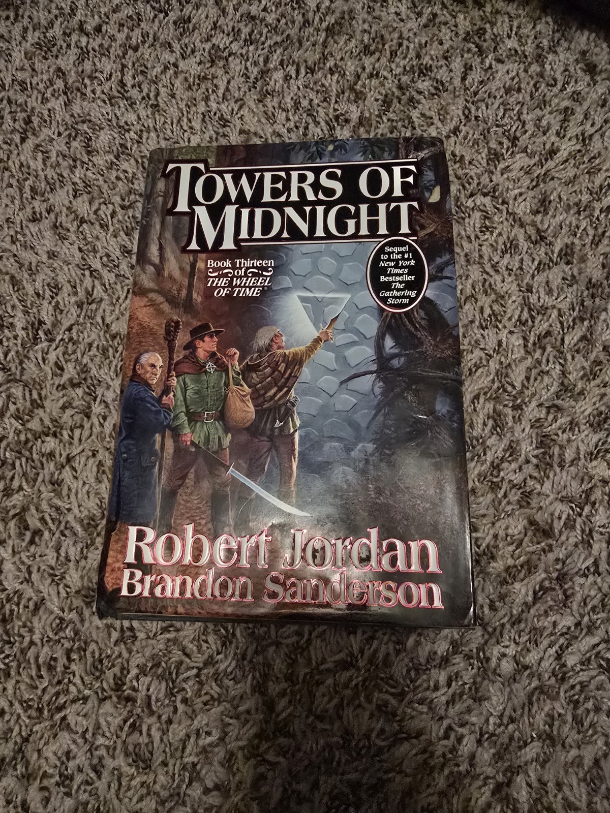 Towers of Midnight Book 13 Hard True 1st Edition with signature Robert Jordan