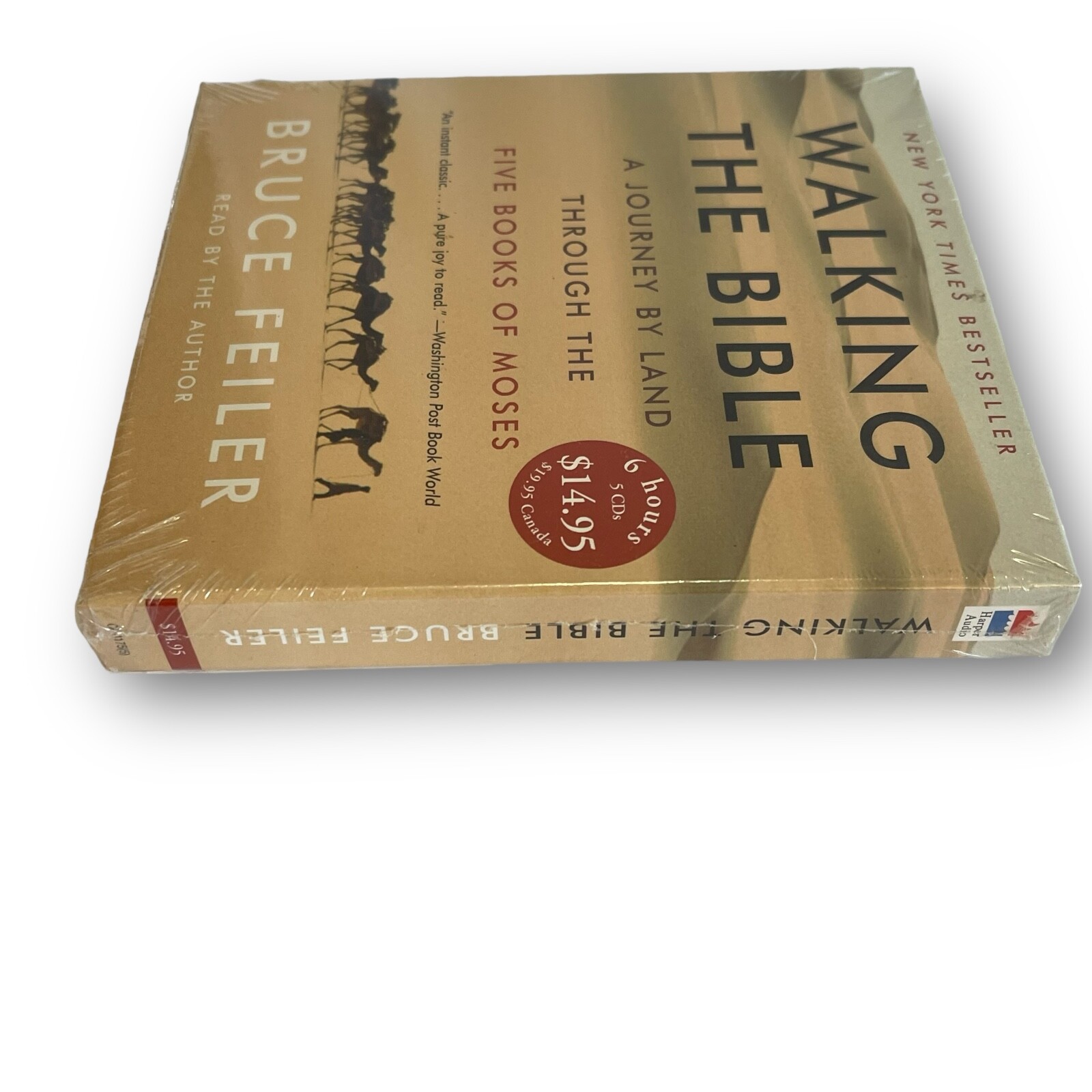Walking The Bible CD Audiobook Bruce Feiler