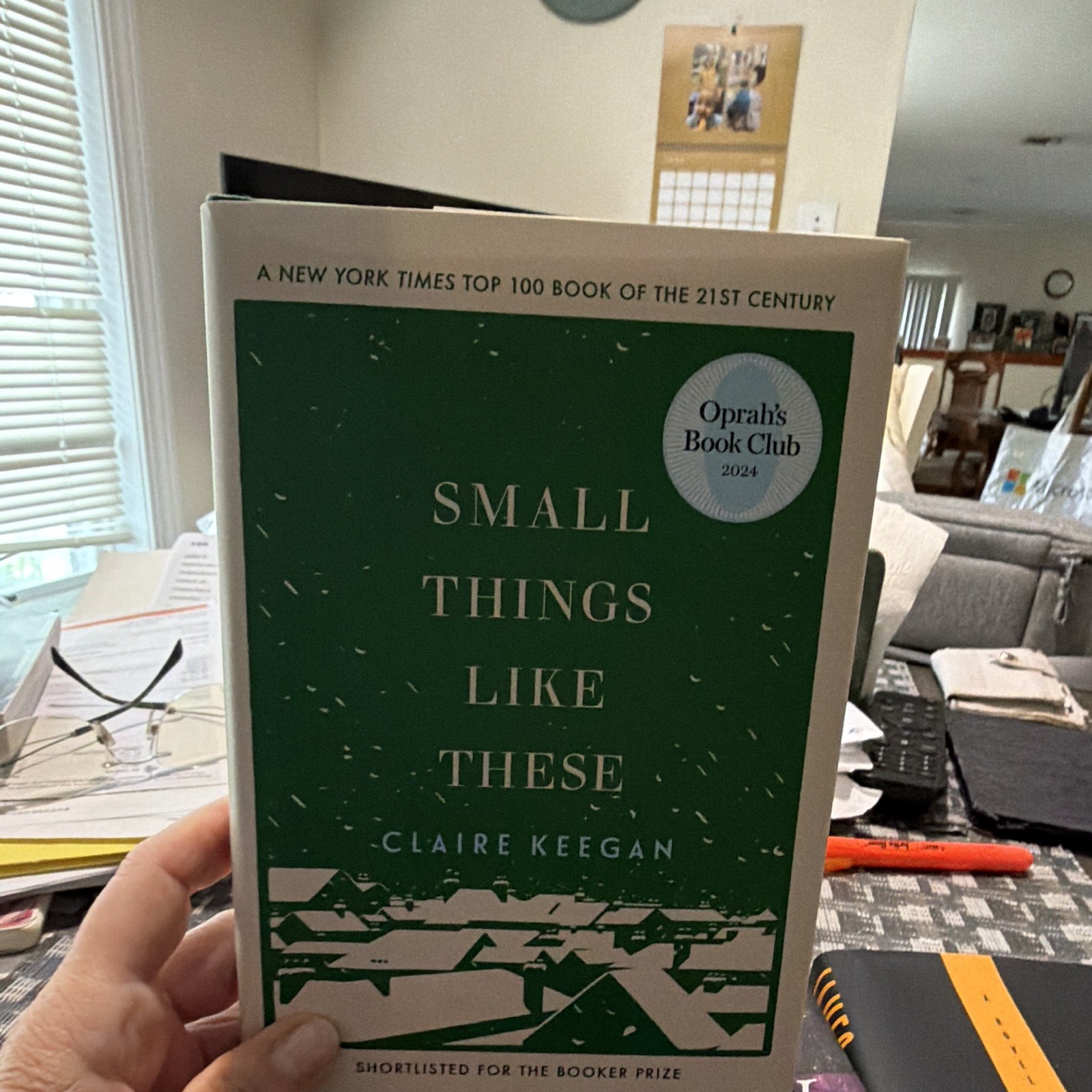 Claire Keegan Small Things Like These Paperback Novel, Oprah’s Book Club