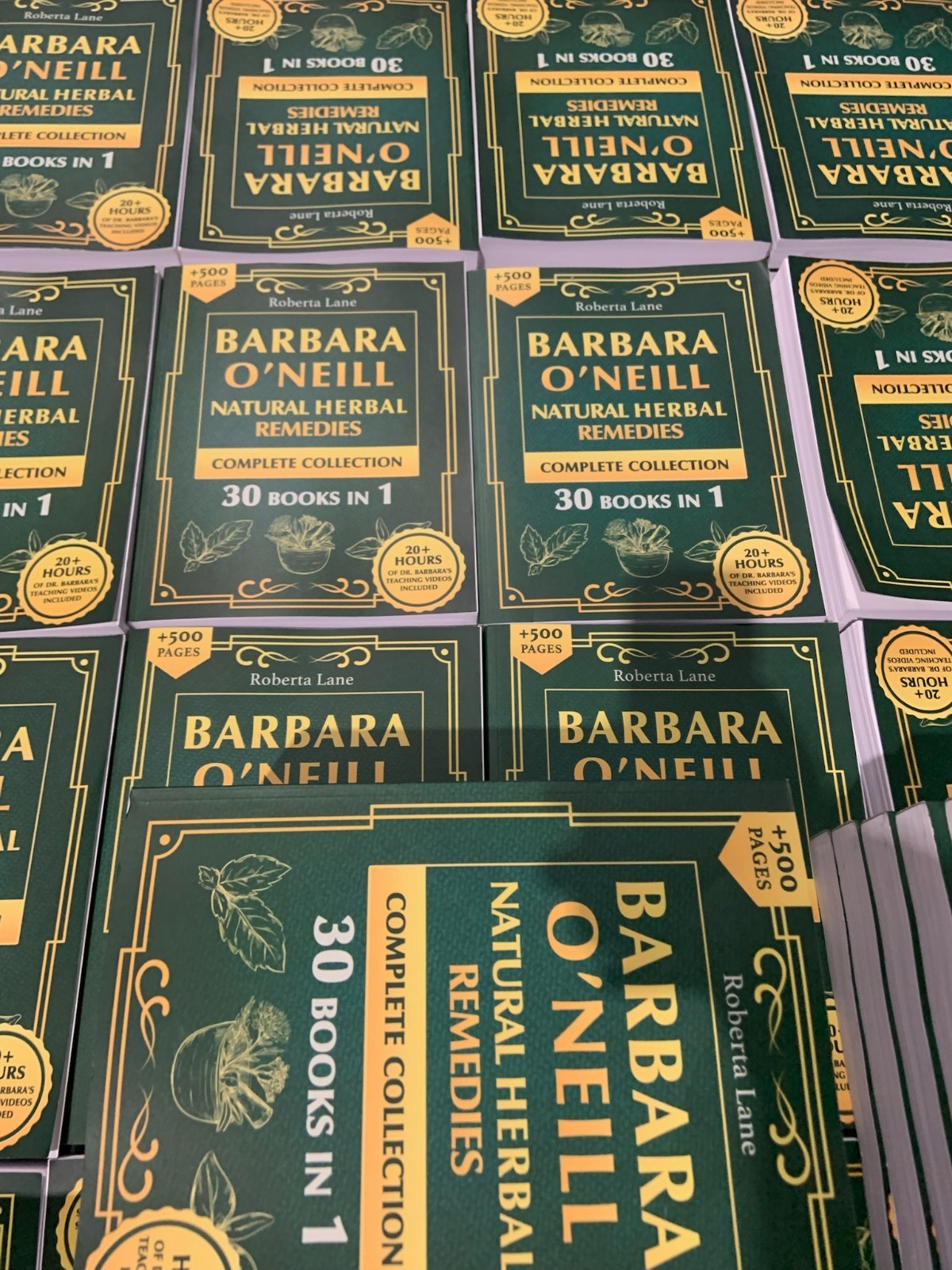 Barbara O’Neill Natural Herbal Remedies Complete Collection 30 Books in 1
