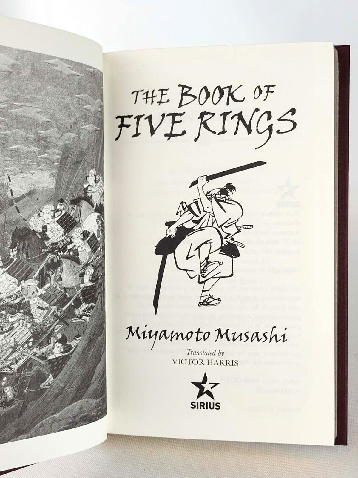 THE BOOK OF FIVE RINGS & WAY OF THE SAMURAI Miyamoto Musashi & Inazo Nitobe NEW