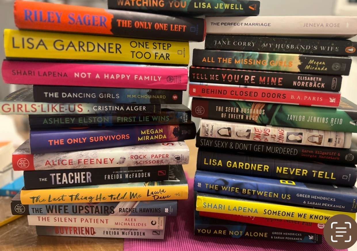 Psychological Thrillers – Books – EUC