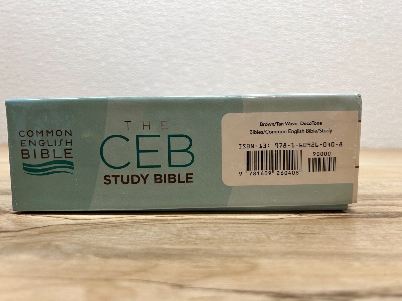 2013 The Common English Study Bible Hard Cover Luxury Edition With 21 Color Maps