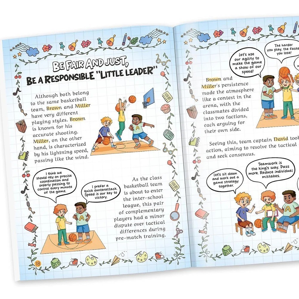 Comic Children’s Leadership Cultivates and stimulates children’s communication a