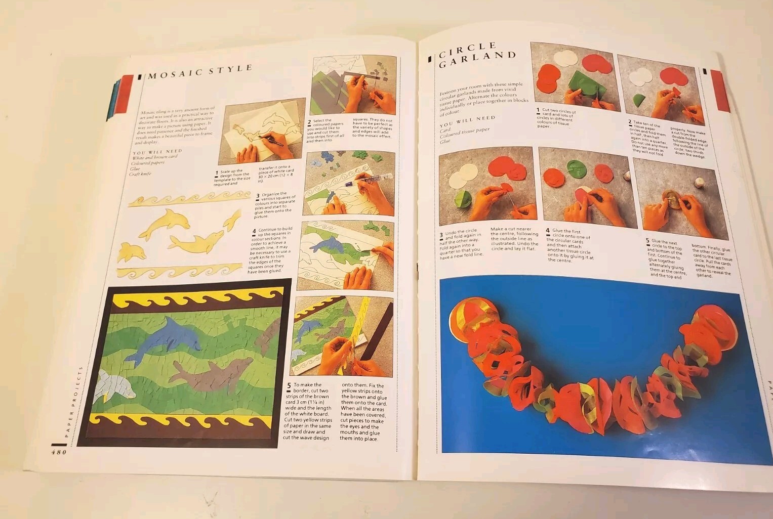 Papercrafts and Origami Paperback Softcover Hermes House Arts & Crafts 512 Pages