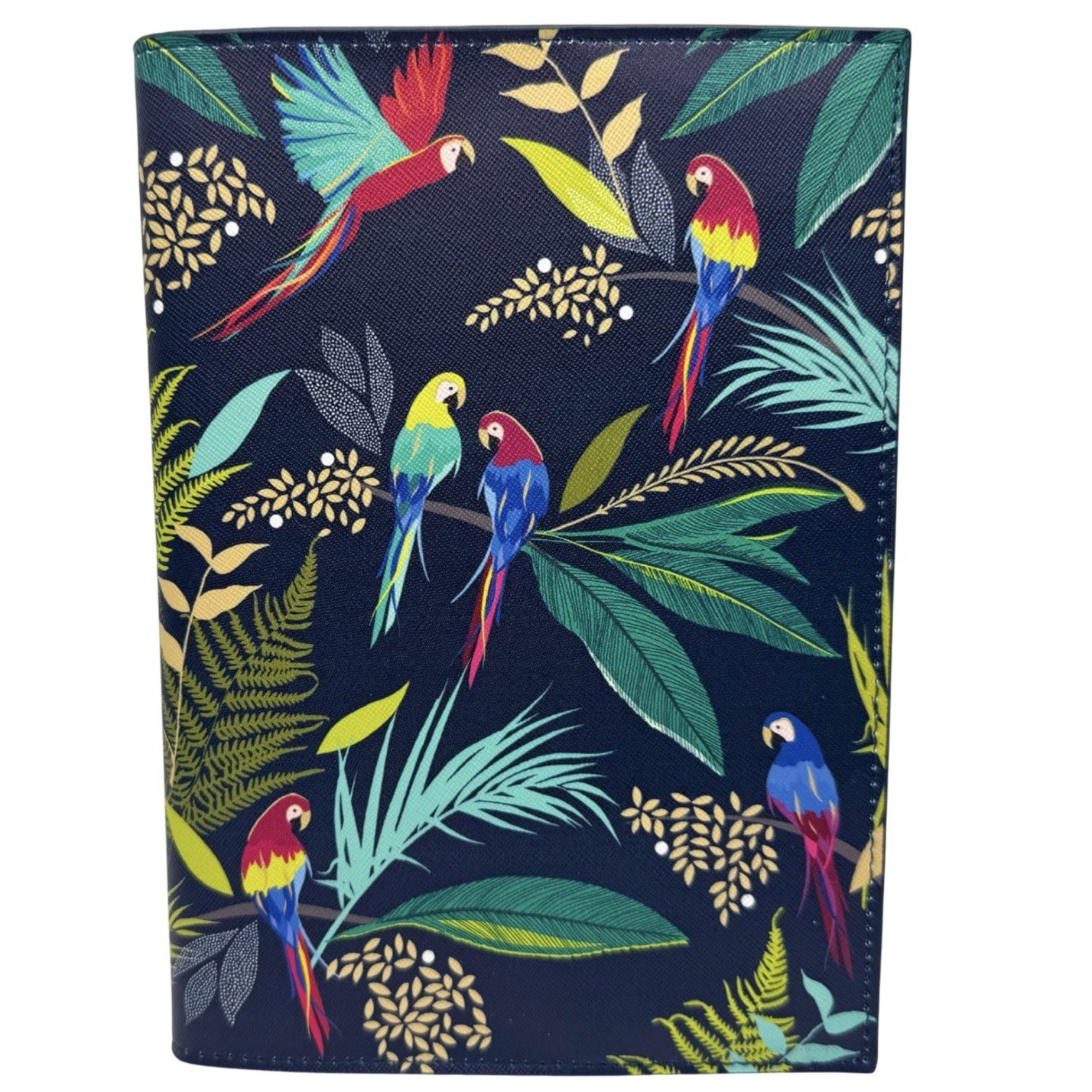 Brand New Sara Miller London Designed Fabric Journal Tropical Parrots 160 Pages