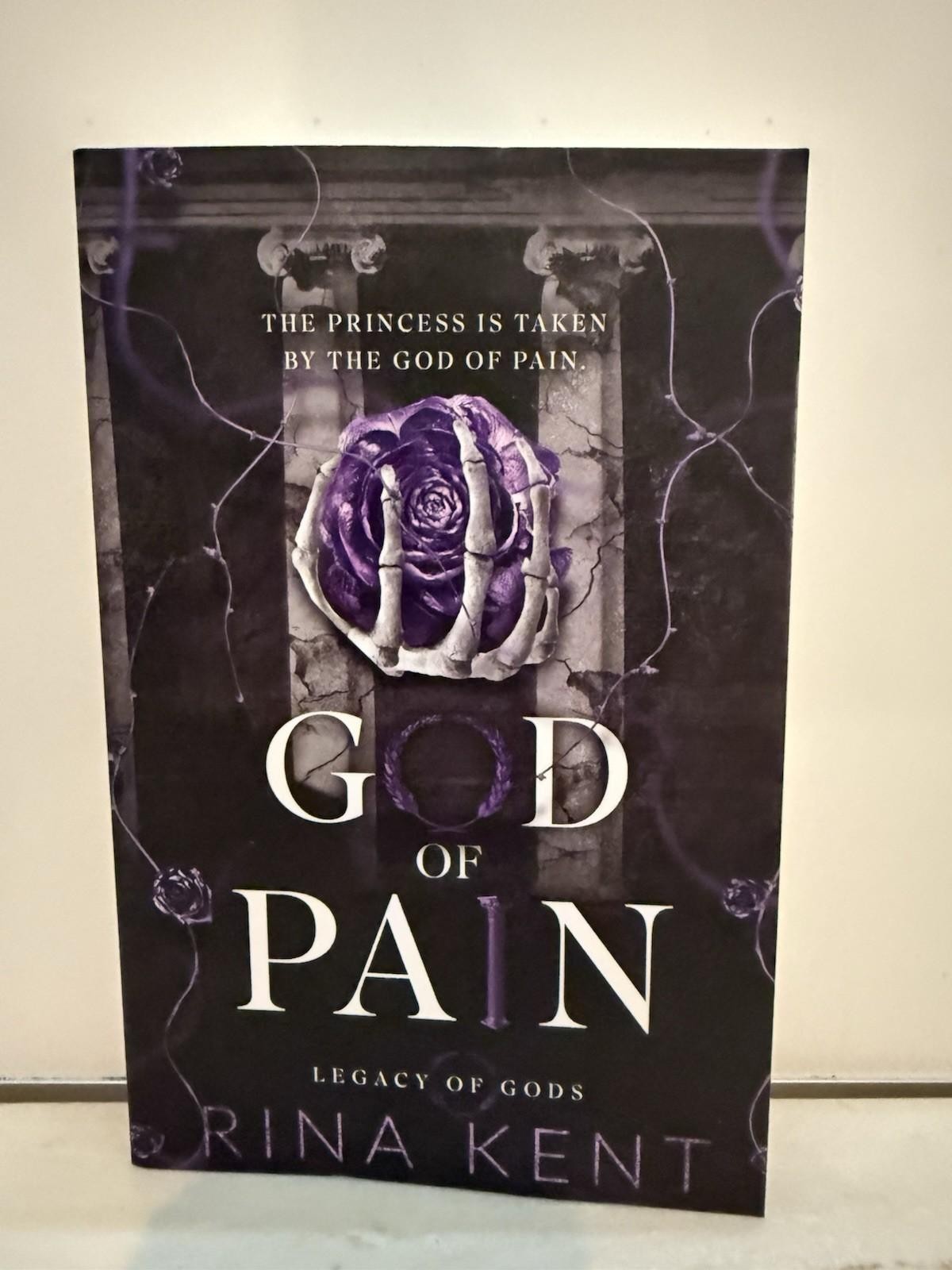 Special Edition Print Trade Paperback .. God of Pain (Legacy of Gods #2) R Kent