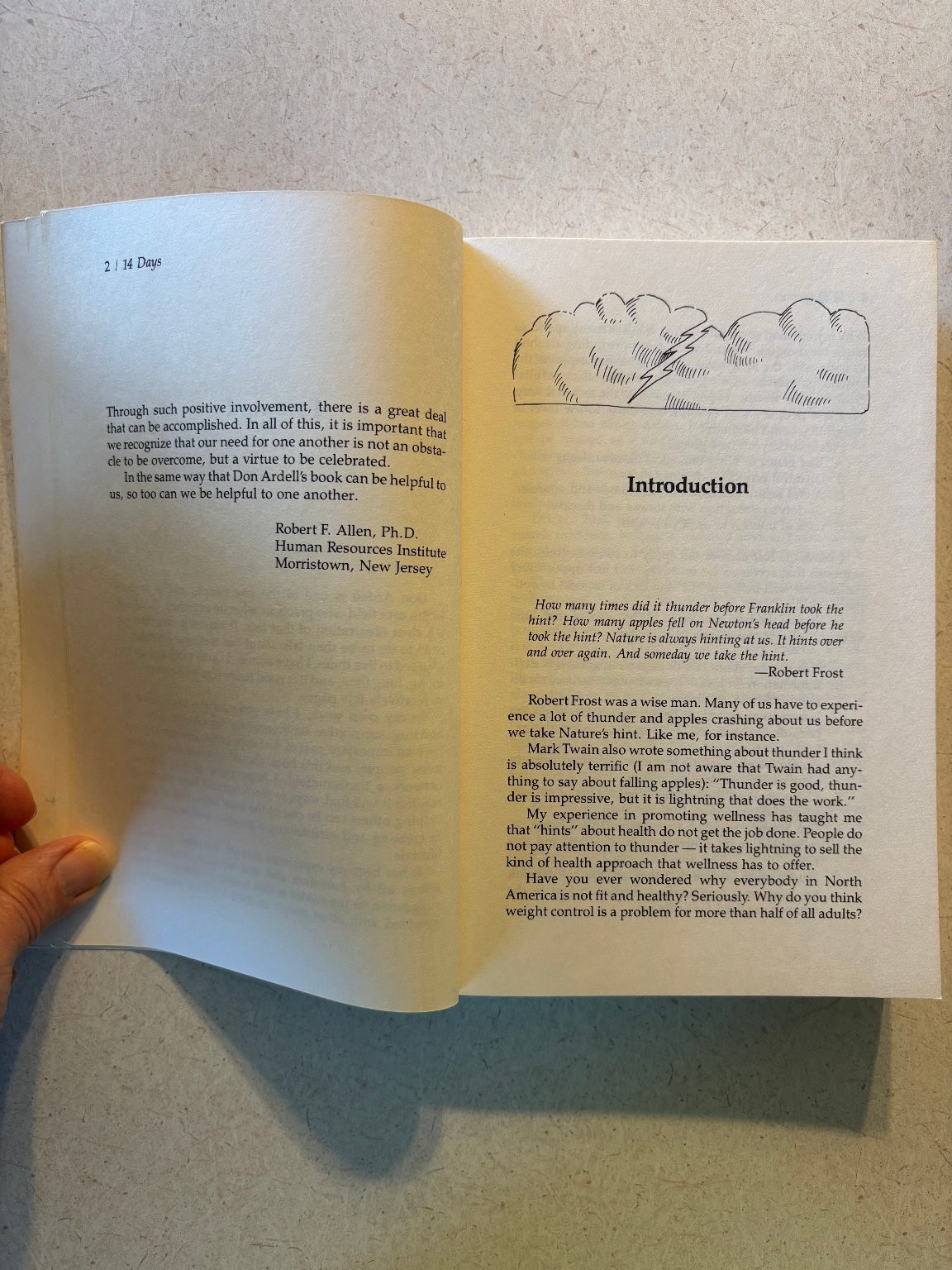 14 Days to a Wellness Lifestyle Donald Ardell 1982 Health Guide Whatever