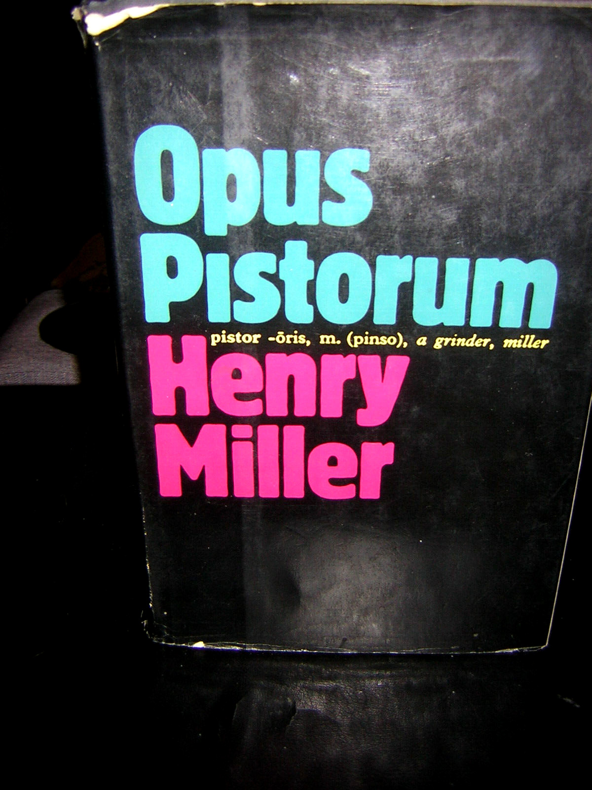 Opus Pistorum by Henry V. Miller (1983, Hardcover) 288pages MatureAdult Subject
