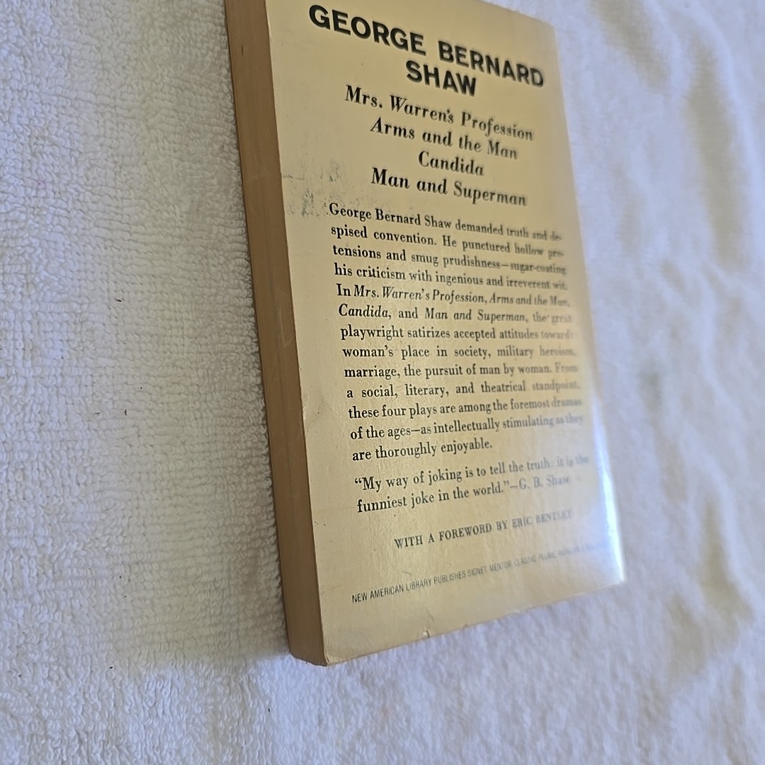 Plays by George Bernard Shaw (1960, Mass Market)