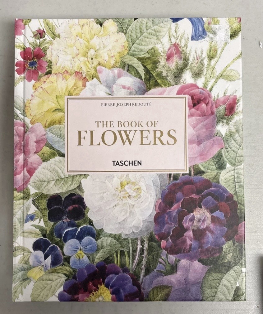 The Book Of Flowers By Pierre Jospeh Redoute Taschen Like New