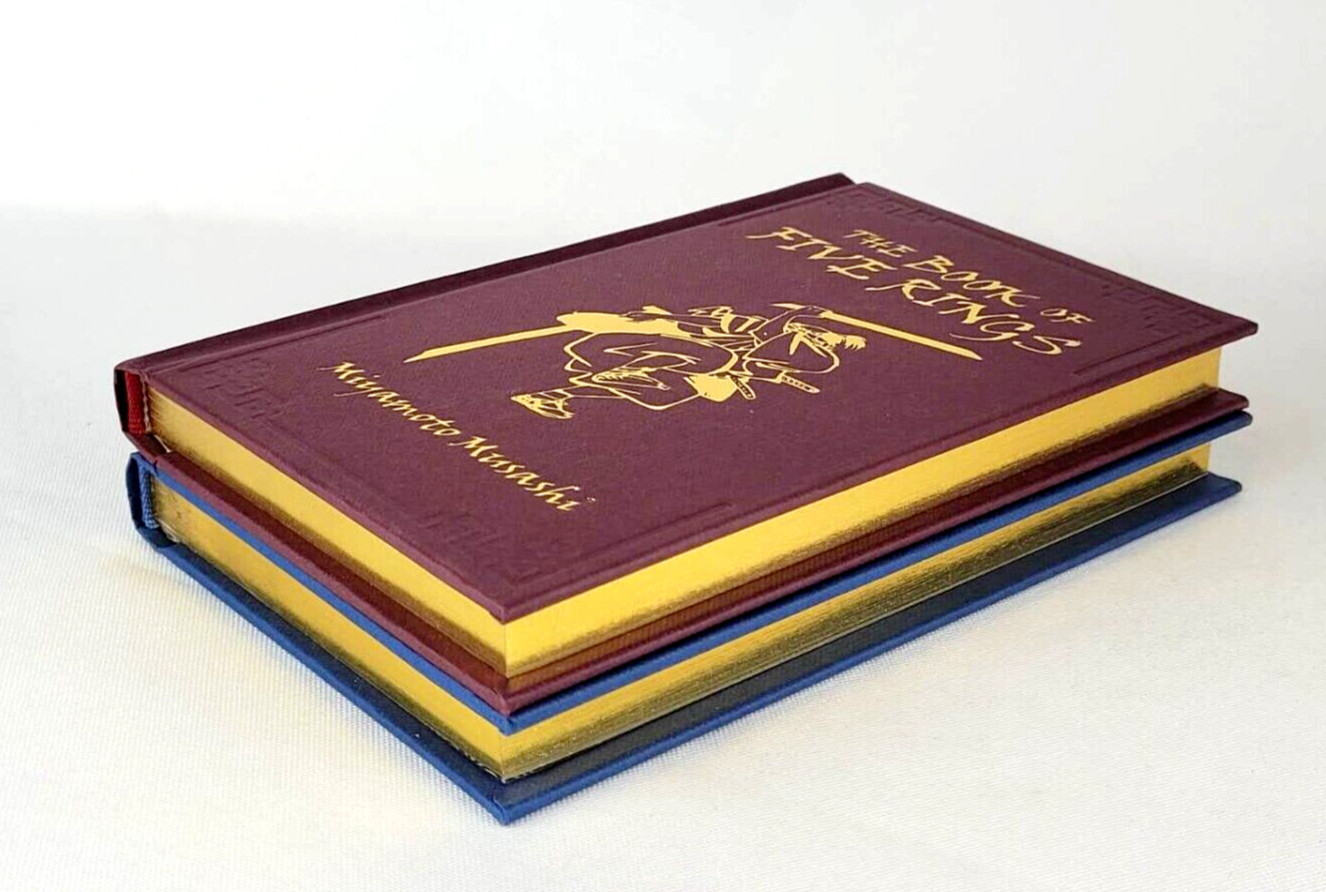 THE BOOK OF FIVE RINGS & WAY OF THE SAMURAI Miyamoto Musashi & Inazo Nitobe NEW