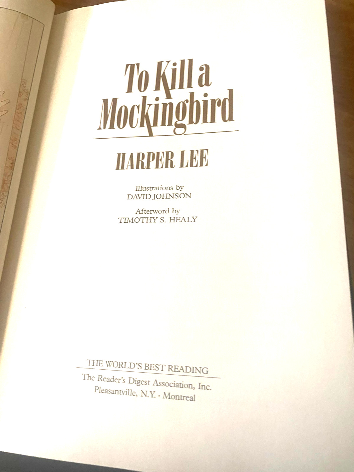RARE ILLUSTRATED! To kill a Mockingbird by Harper Lee (1993, Hardcover) MINT