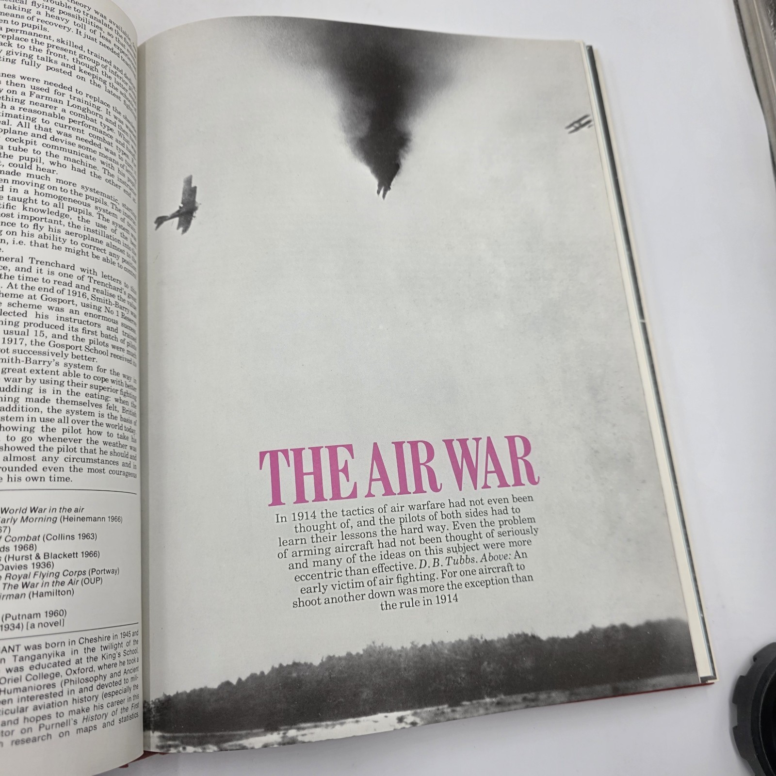 WarPlanes And Air Battles of World War 1 By Ure Smith Illustrated 1973 160 Pages