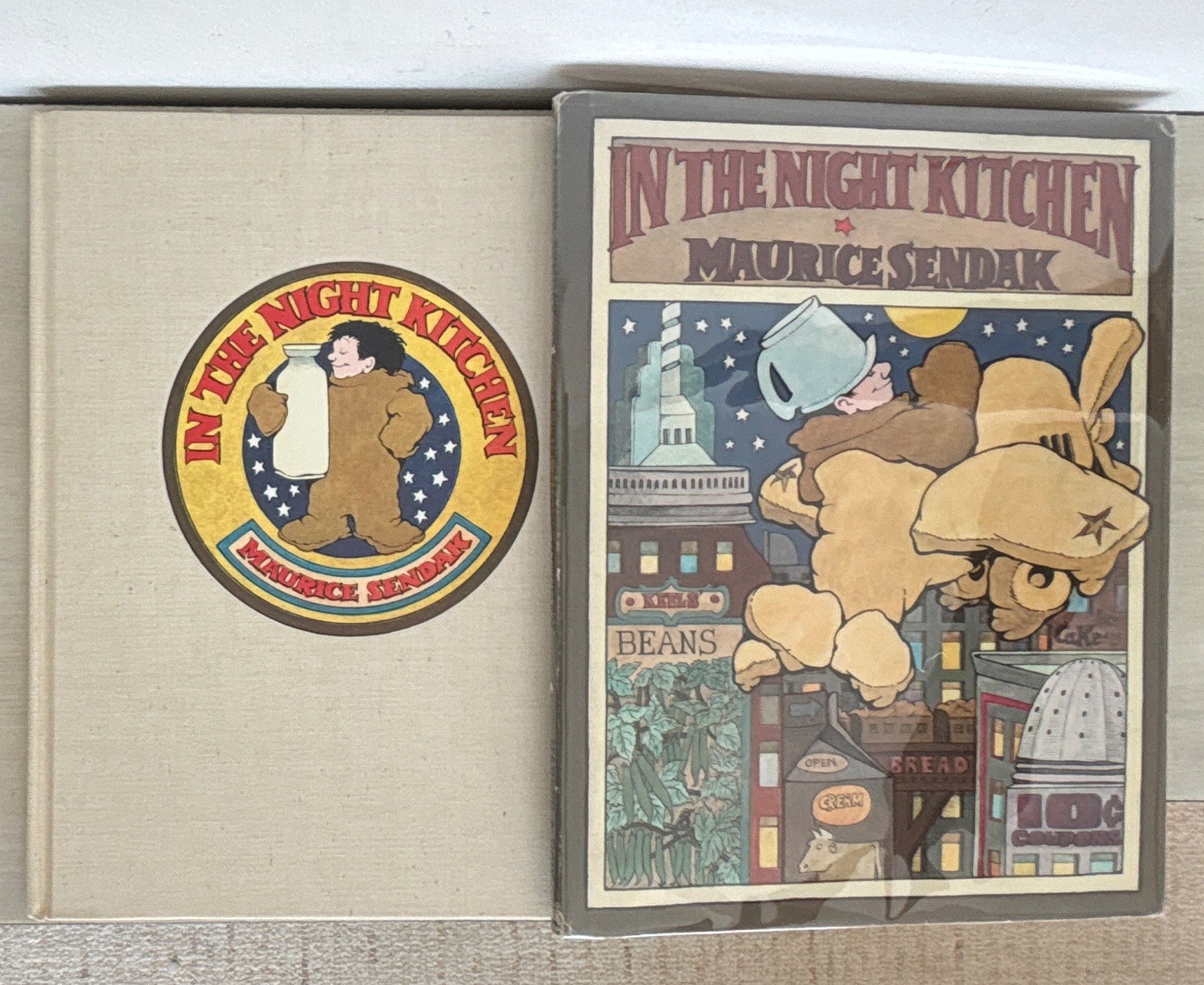 In the Night Kitchen ~ Sendak~ 1st Print 1st Ed VG dust jacket “1070” 7 titles