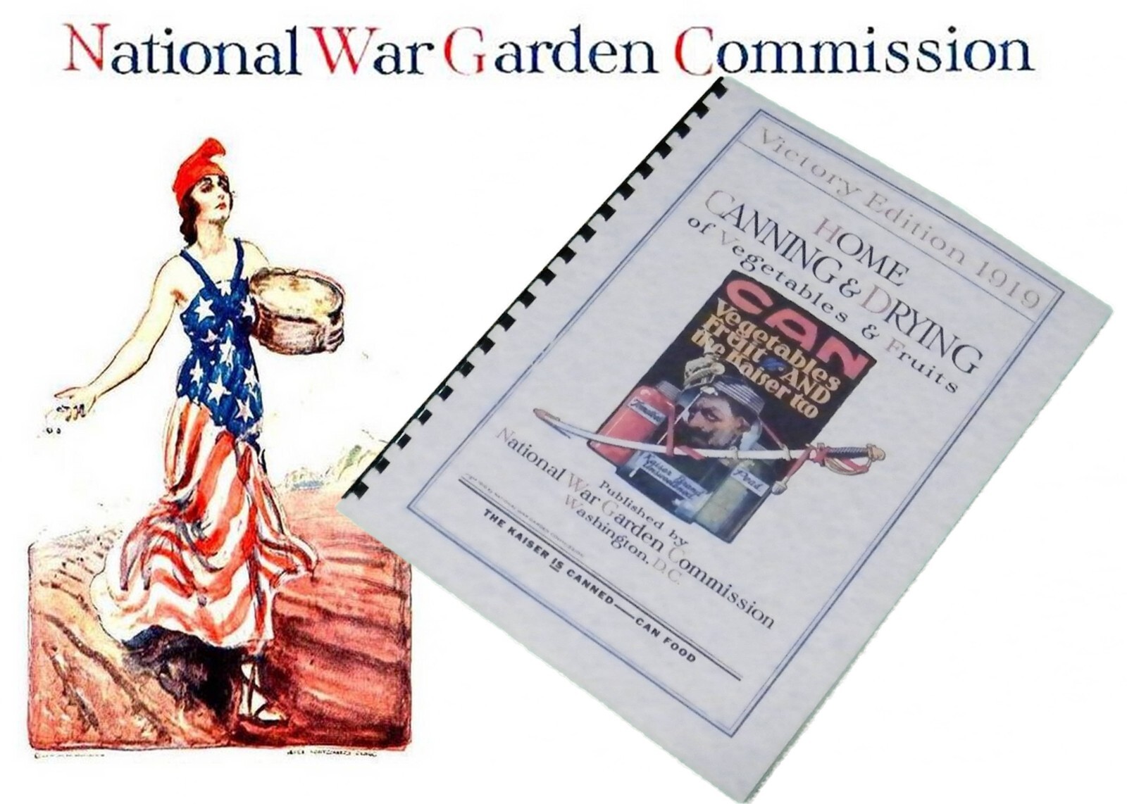Lot Of Five War Gardening Commission Manuals 1917 – 1919