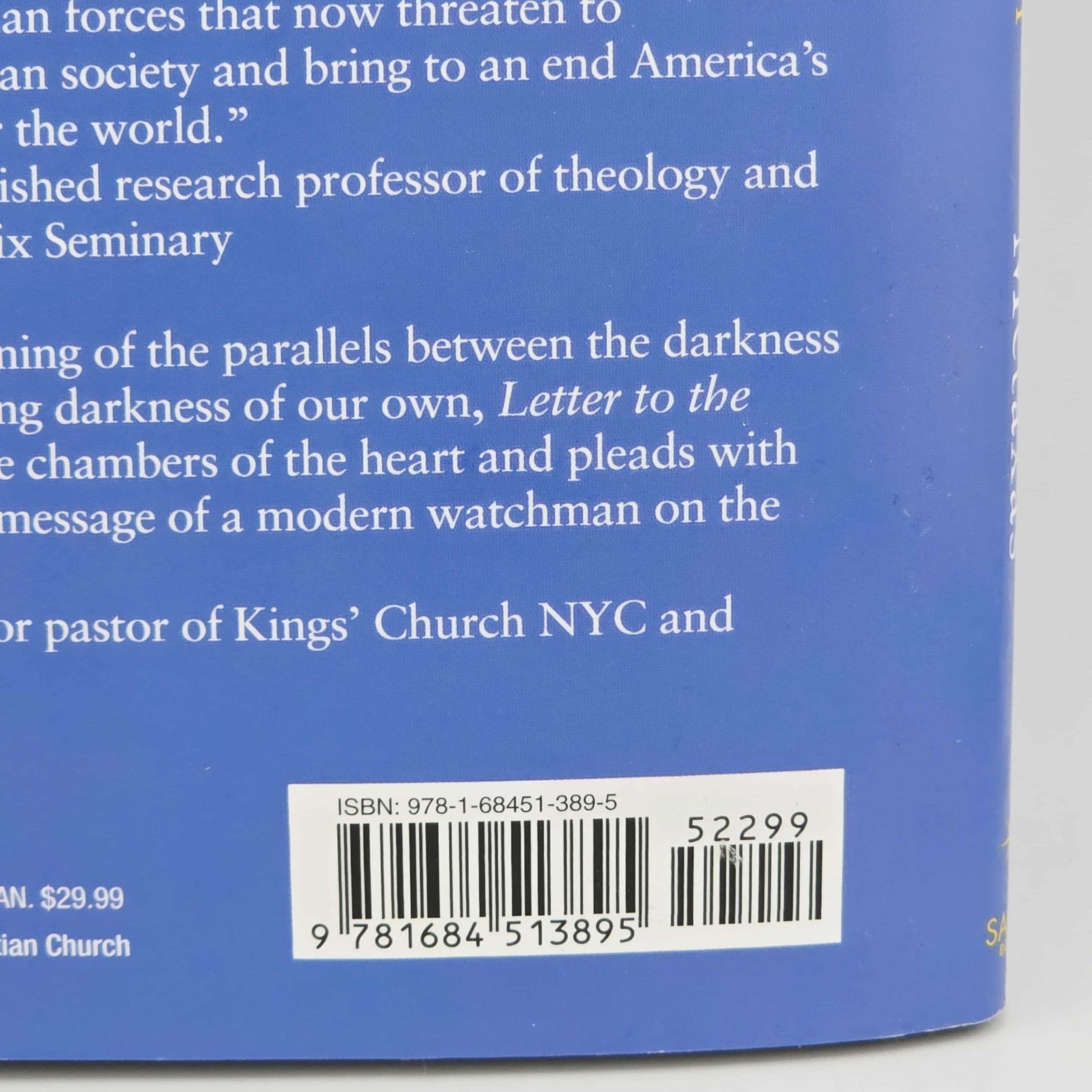 Letter to the American Church – Hardcover By Metaxas, Eric – GOOD