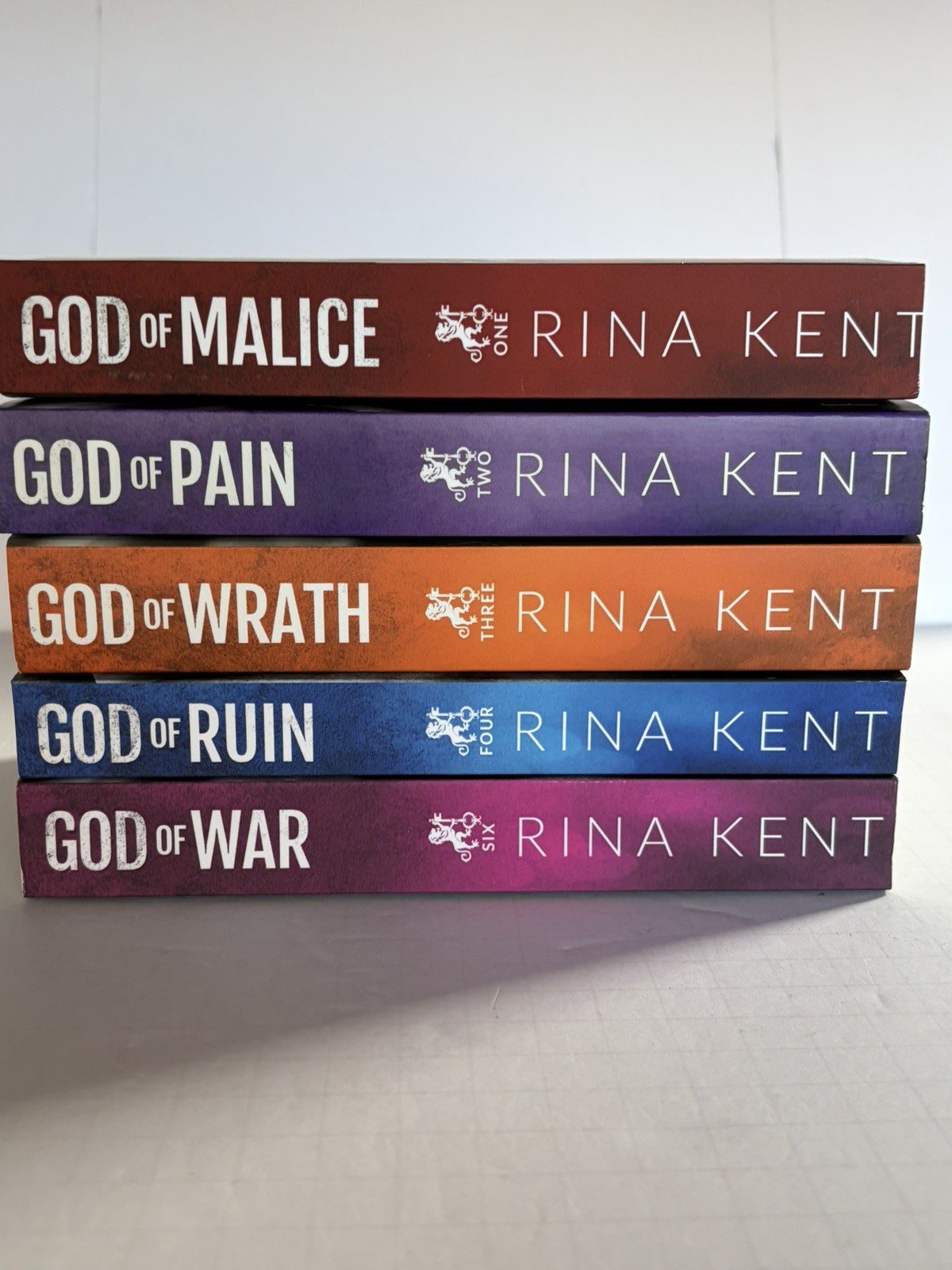 Legacy of Gods Trade PBKs (First Ed/OG Models) #1..#2..#3..#4..#6 Rina Kent/OOP