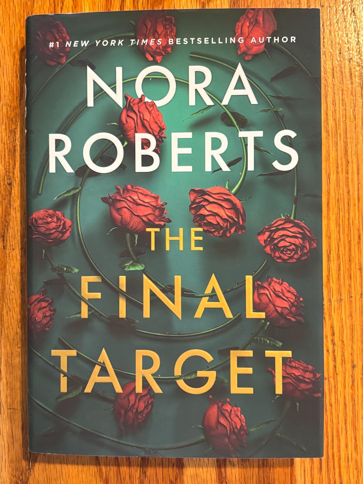 1st Edition hardcover THE FINAL TARGET Nora Roberts