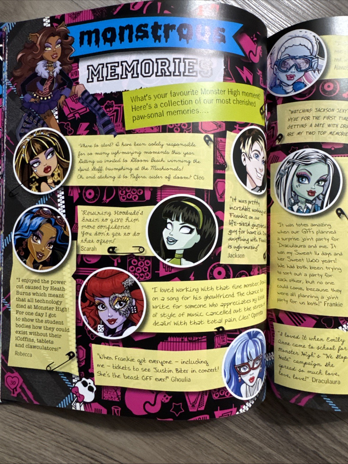 Monster High Collection: Over 200 Pages of Fantastic Fun! Over 100 Stickers NEW