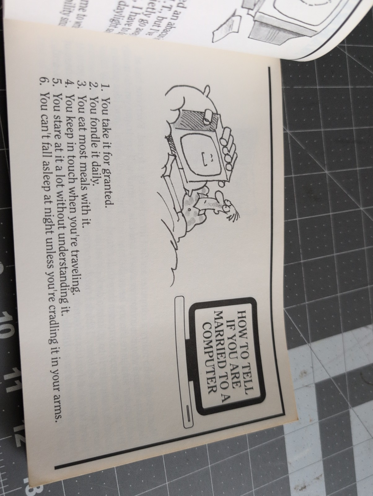 1993 (1st Printing) MARRIED TO A COMPUTER Herbert Kavet vintage *as-is #COMPUTER