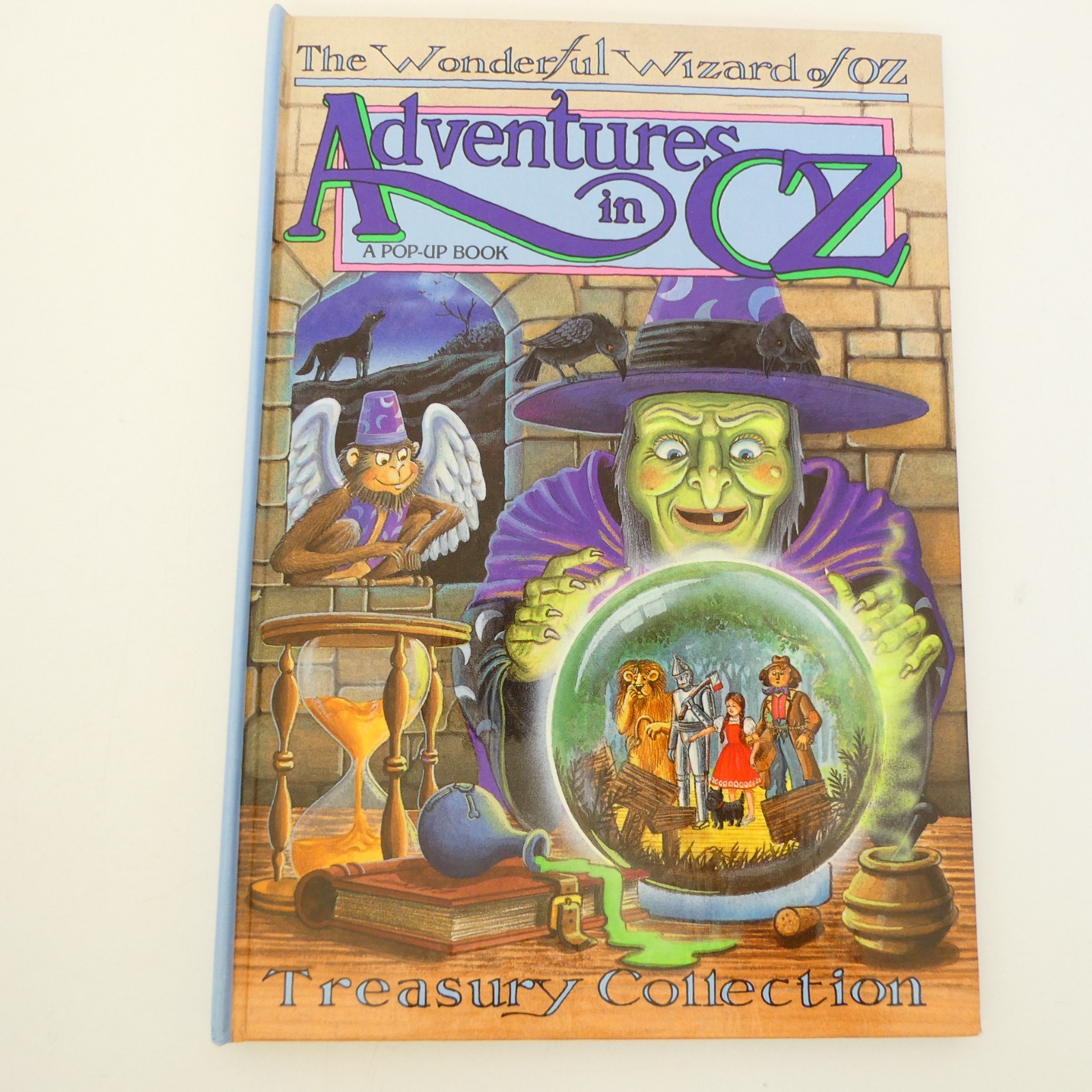 The Wonderful Wizard of Oz Treasury Collection 4 Pop Up Books Set 1991 Vintage