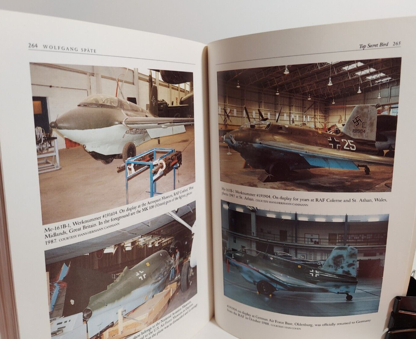 Top Secret Bird: The Luftwaffe’s Me-163 Comet by Wolfgang Spate, 1989 1st Print