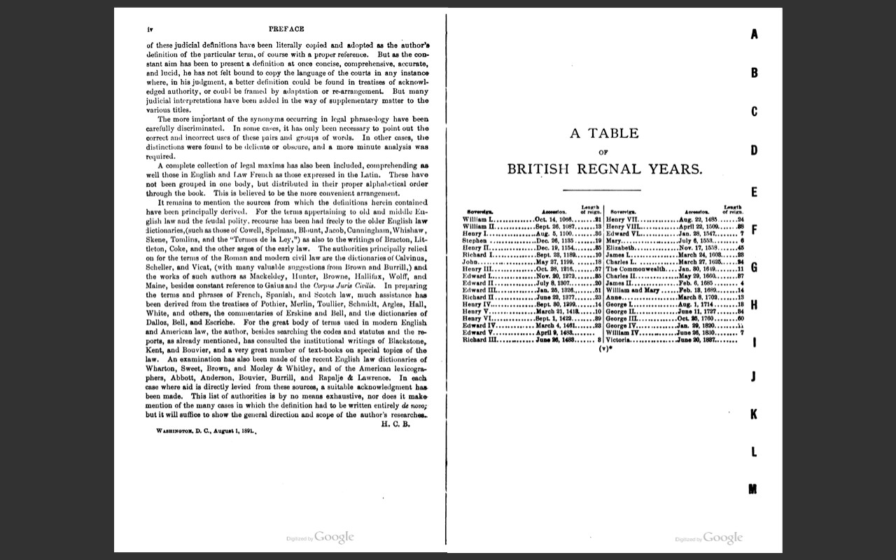 BLACK’S LAW DICTIONARY, 1st Edition 1891 and 2nd Edition 1910 Law Book on CD-ROM