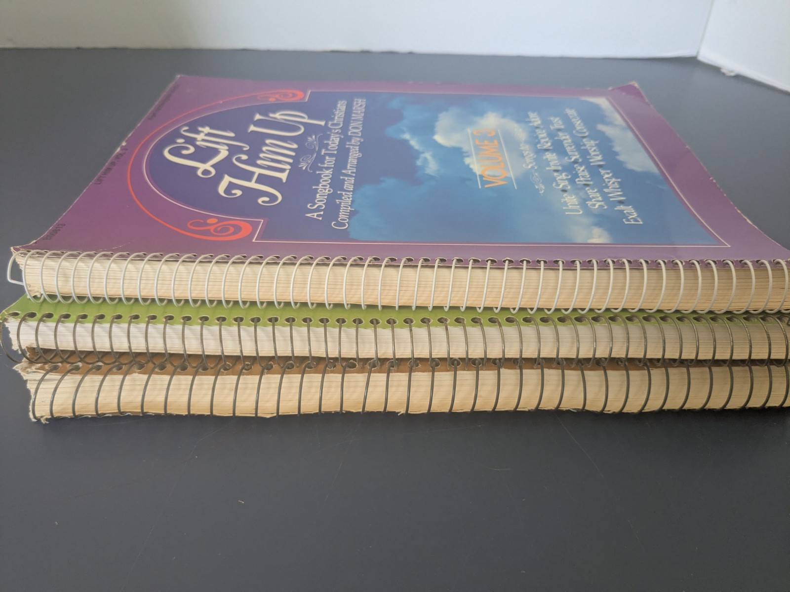 Lift Him Up Songbooks Vols 1, 2, & 3 Don Marsh (Large 12 X 9.5 In)