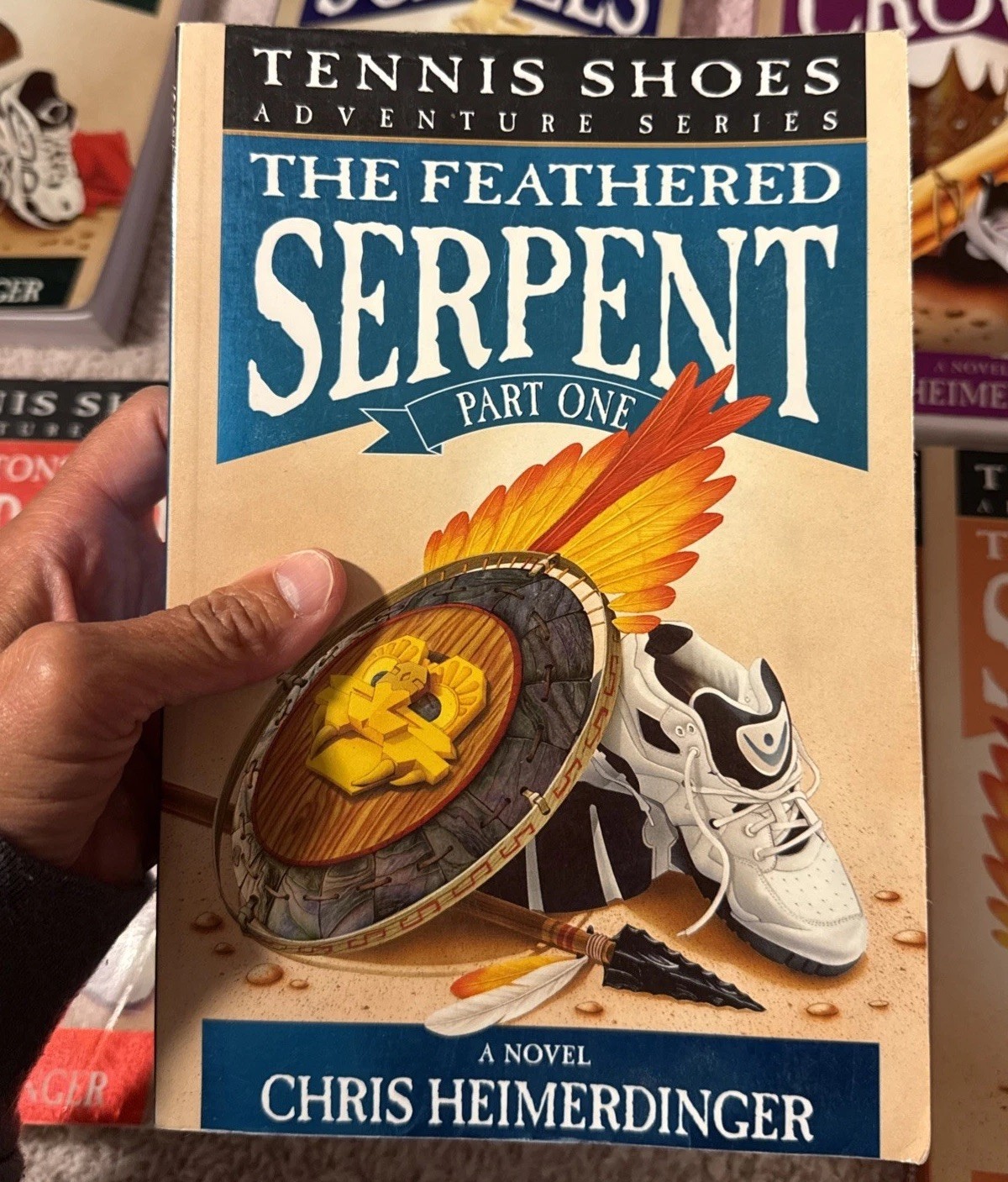 7 Books From The Tennis Shoes Adventure Series Books 2-3-4-5-6-7-10