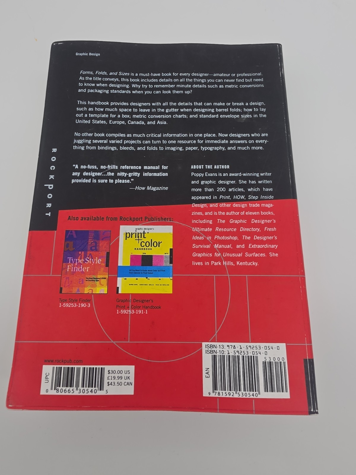 Forms, Folds, and Sizes: All the Details – paperback, 9781592530540, Poppy Evans