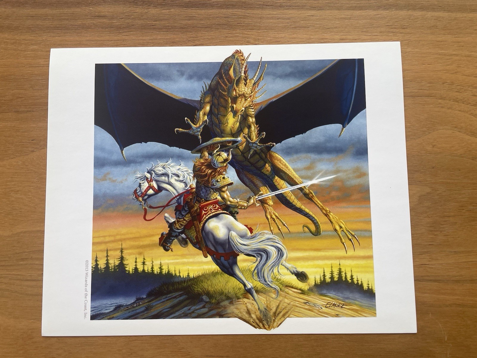 Larry Elmore Black & White Sketchbook – Kickstarter Exclusive PLUS 7 8×11 Prints