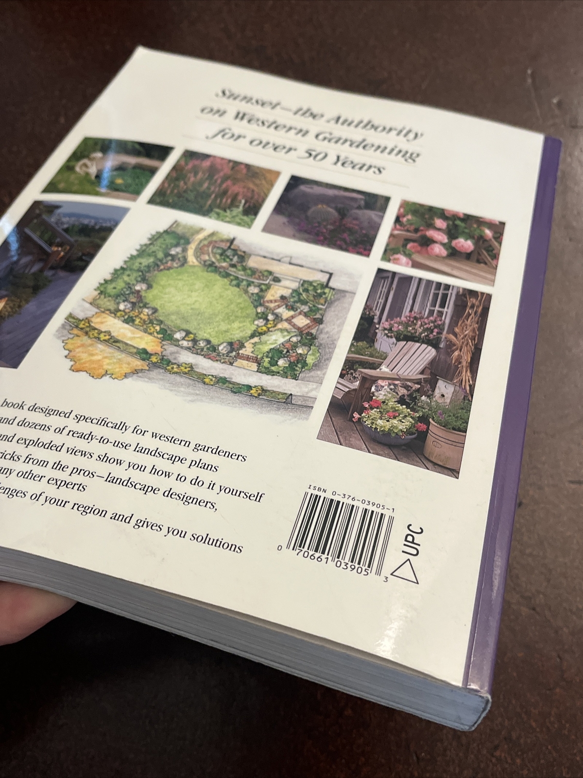 Sunset Western Landscaping 1997 Vintage Gardening Garden Book 416 Pages